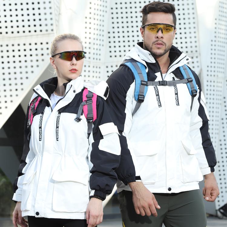 F1001 Three In One Fleece Jacket/down Jacket, Fashionable And Trendy Workwear Style, Urban Outdoor Sports