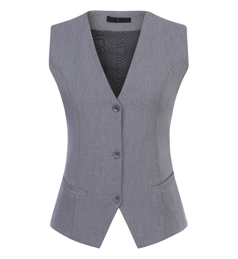 Female Vest (light Gray)