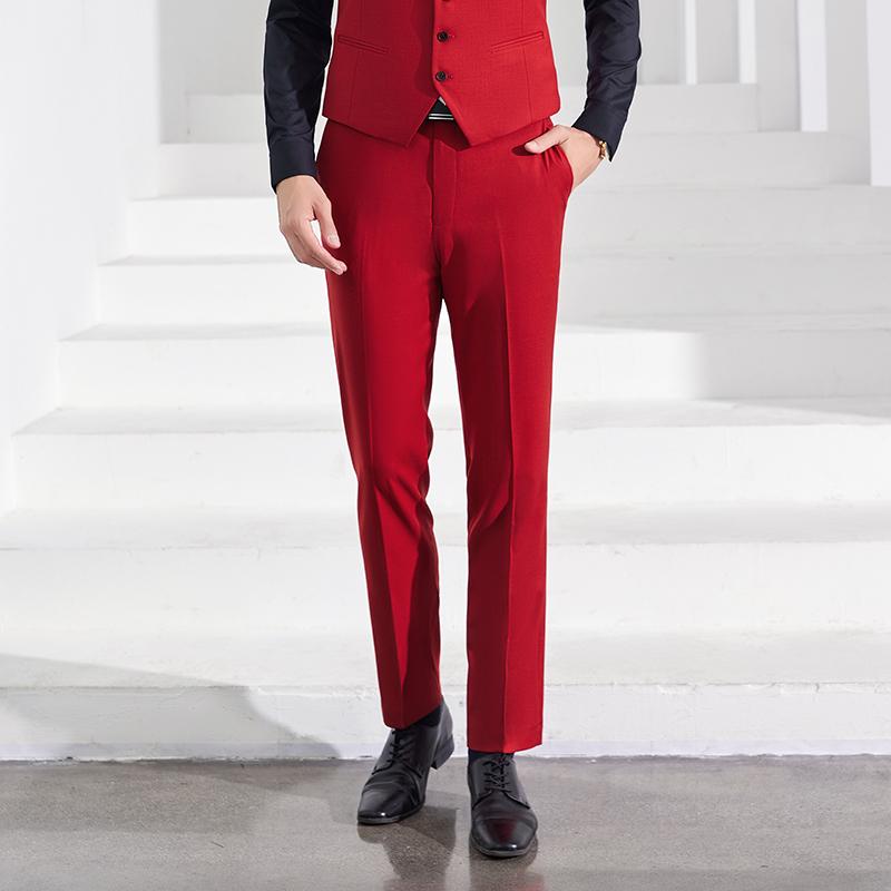 Men's Trousers/bright Red