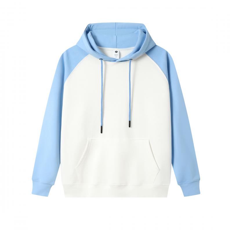 F630-330g Pure Cotton Shoulder Hooded Sweatshirt With Hood Cover