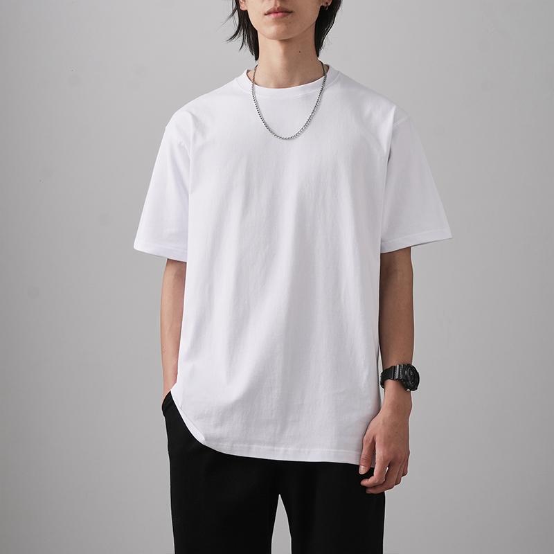 A5008 Roll King Sea 220g Round Neck Pure Cotton Short Sleeved T-shirt Short Sleeved Round Neck