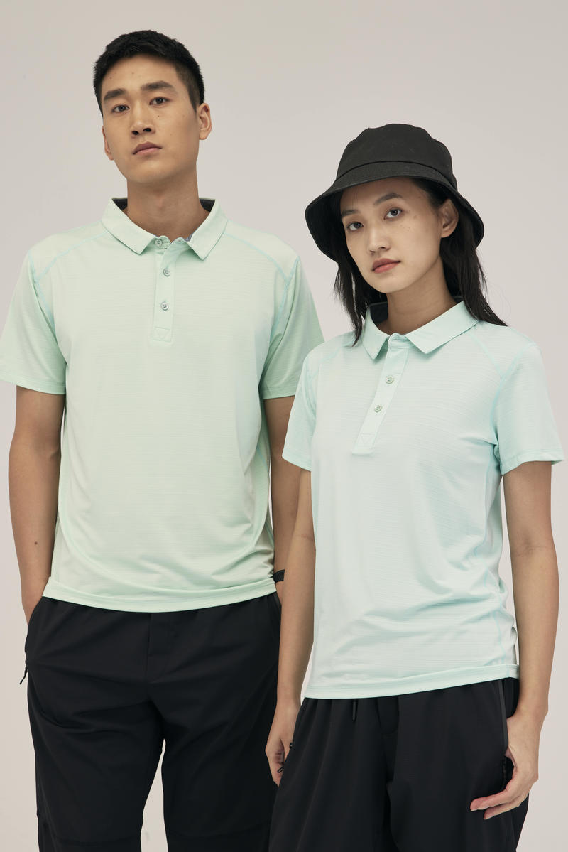 S9309 # Short Sleeved Polo Shirt Polo Short Sleeved Lapel