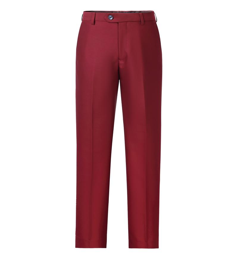 Wine Red Trousers (men's Style)