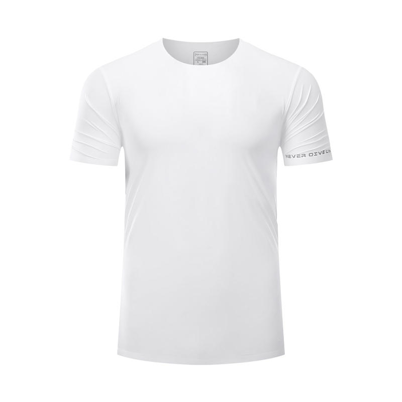 R277 # Round Neck Running Shirt Short Sleeve Round Neck