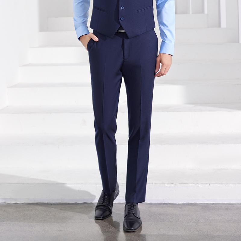 Men's Trousers/navy Blue