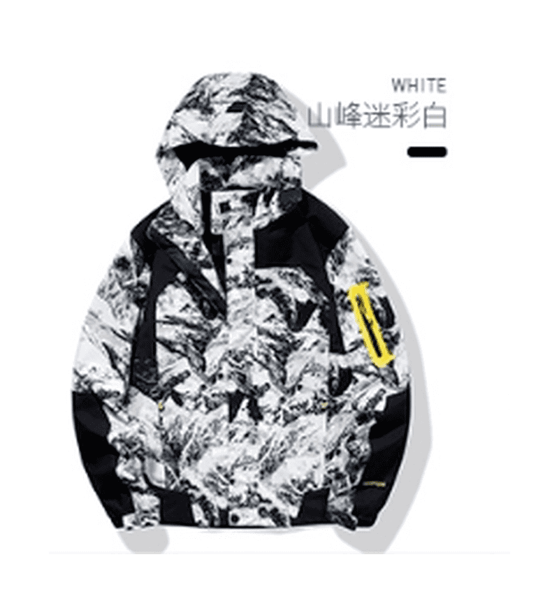 Men's Camouflage White