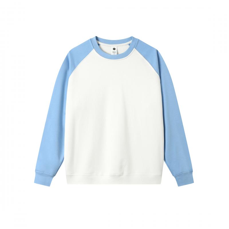 F620-330g Pure Cotton Shoulder Sweatshirt With Round Neck