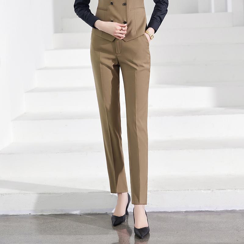 Women's Trousers/light Coffee Color