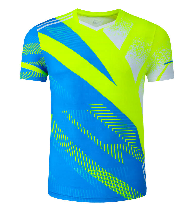 Fluorescent Green With Blue/Men's Style