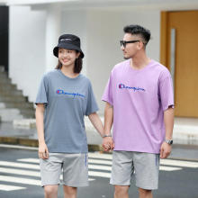 Champion GJ Short Sleeved T-shirt Short Sleeved Round Neck