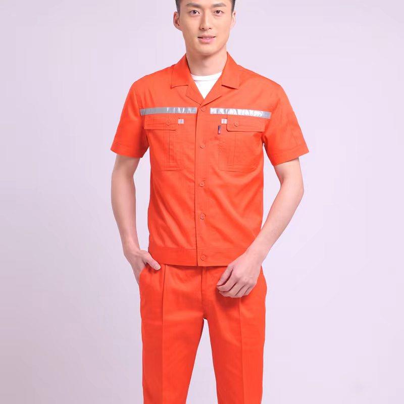 Summer Short Orange Red Set