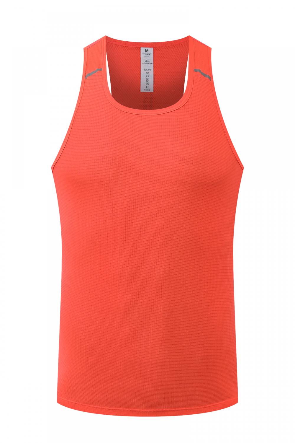 R355 # Sports Running Casual Vest T-shirt Sleeveless Round Neck