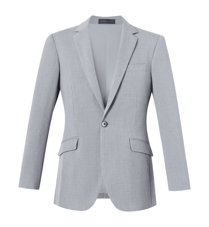 Silver Gray/men's Suit