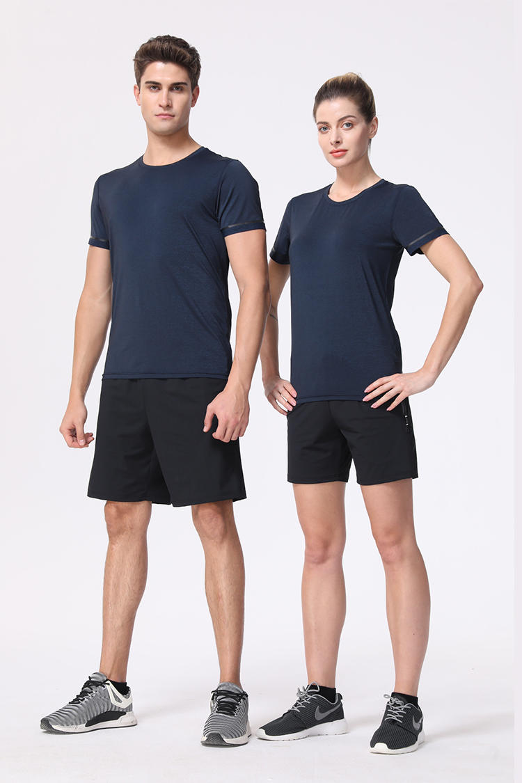 R247 # Running Suit T-shirt Short Sleeved Round Neck