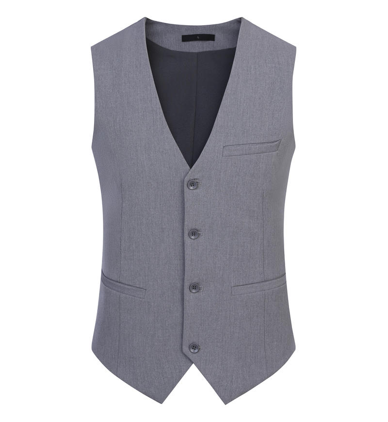 Male Vest (light Gray)