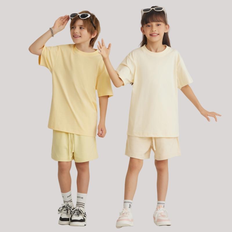 UTB002-220 Kesorona Ice Cool Quick Drying Children's Short Sleeve T-shirt Short Sleeve Round Neck