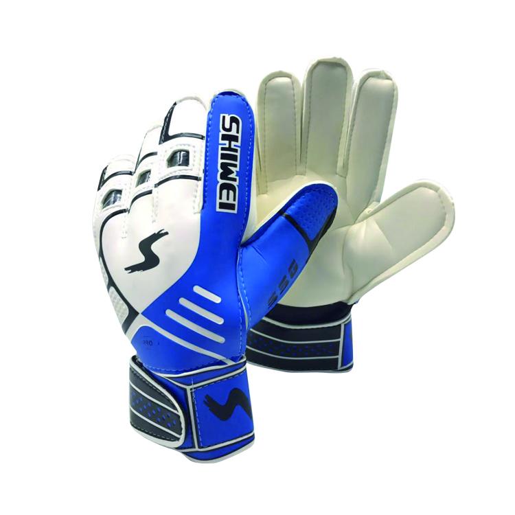 S # Finger Protection Latex Goalkeeper Gloves Goalkeeper Gloves Latex Gloves