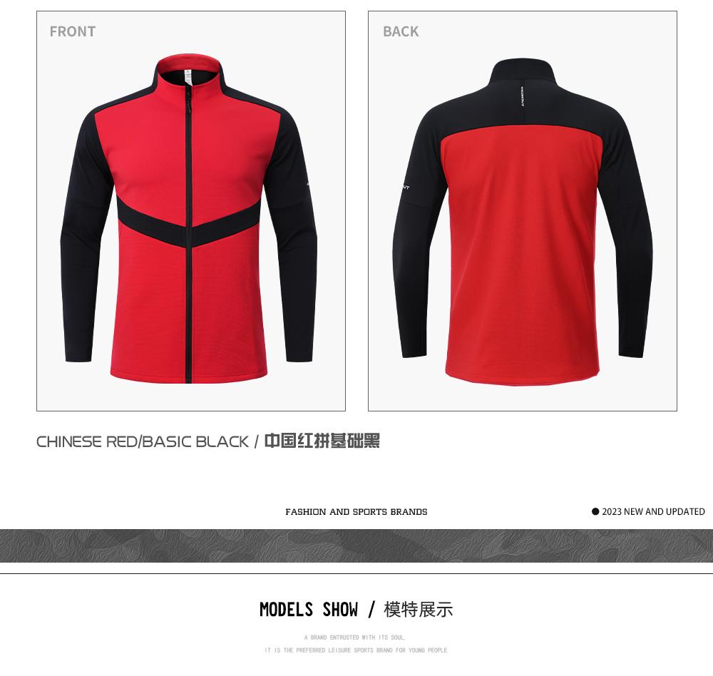 JK9859 # Casual Sports Jacket Long Sleeved Jacket