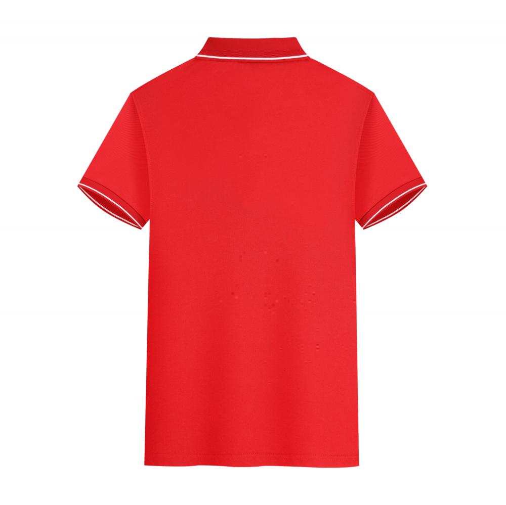 F2024-200g Combed Cotton Polo Shirt (60% Cotton, 40% Polyester) Polo Short Sleeved Collar