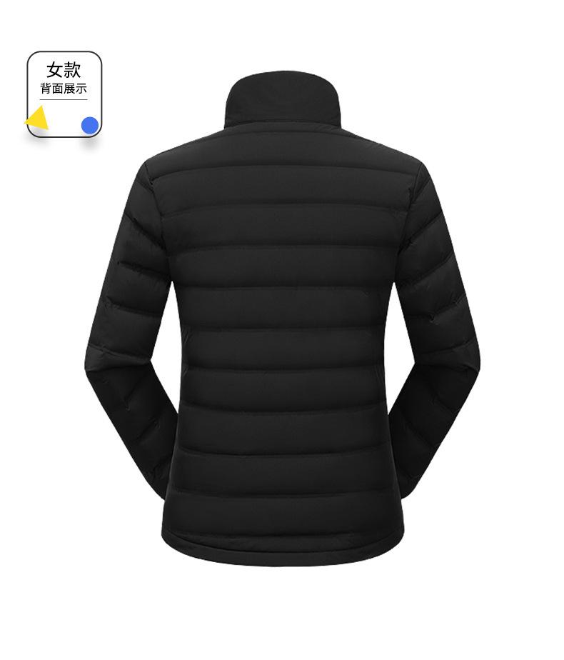 F6001 Couple's Stand Up Collar Down Vest Jacket Thick