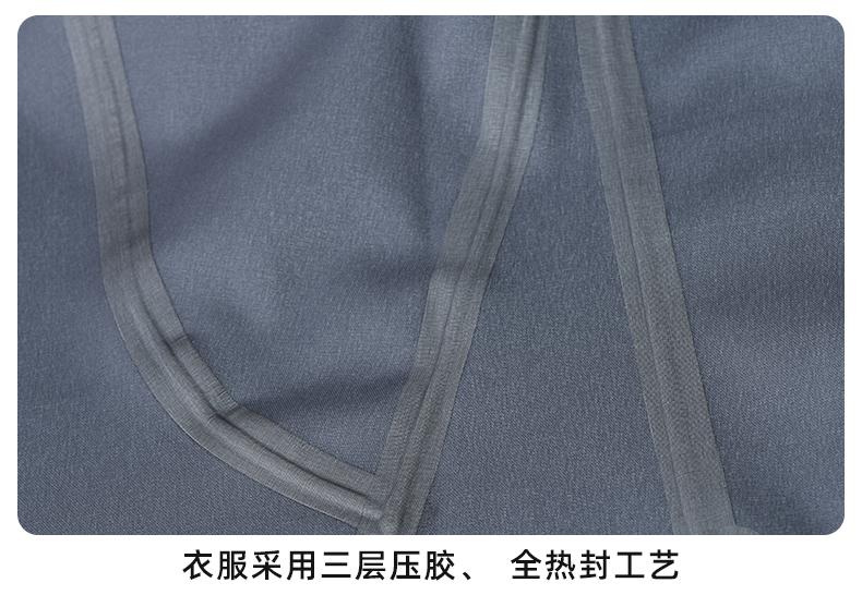 FJ23886 [2023 New Product] Stand Up Collar Pressure Glued Single Layer Jacket Thin Edition