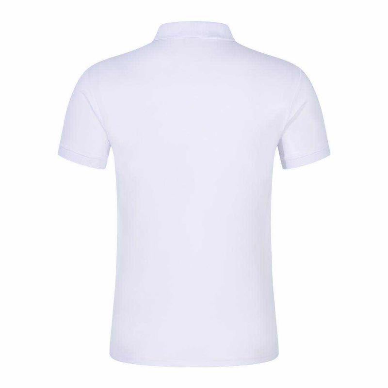 181TBB Solid Color Bead Polo Short Sleeved Lapel