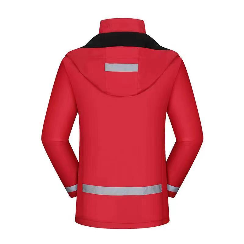 F1080 Integrated Fleece Grid With Mid Point Reflective Design, Thick Jacket