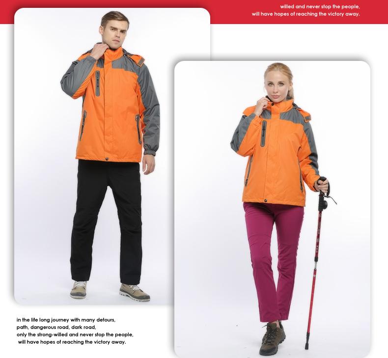 F1033 Single-layer Fleece Warm, Windproof, Waterproof, Men's And Women's Same Style Submachine Jacket, Express Delivery, Takeaway Work Clothes, One-piece Thickened