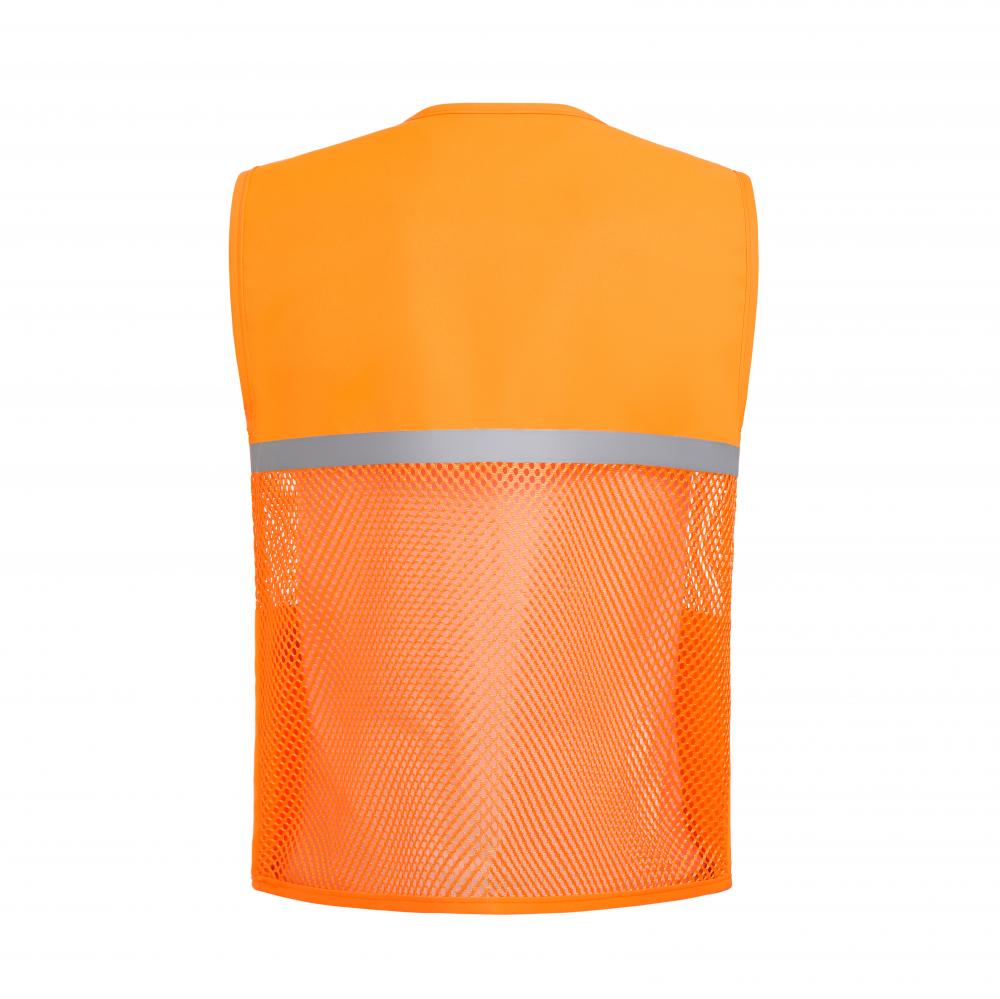 M4002- Fishing Net Pocket Zipper Vest Single-layer