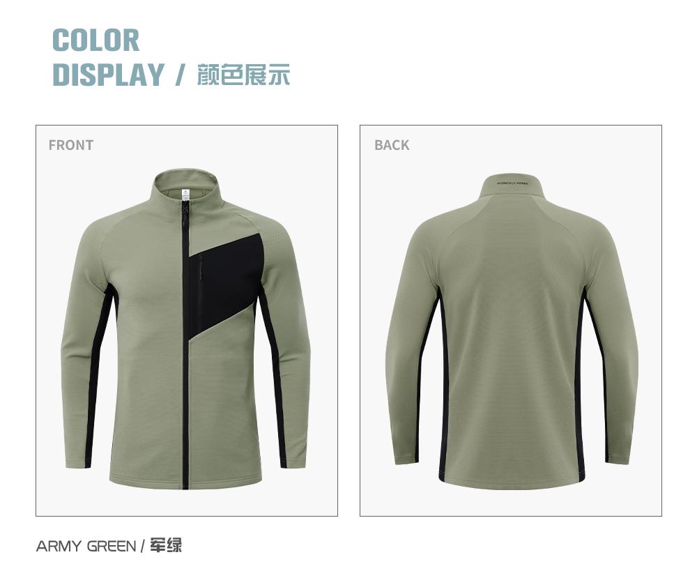 JK9857 # Casual Sports Jacket Long Sleeved Jacket