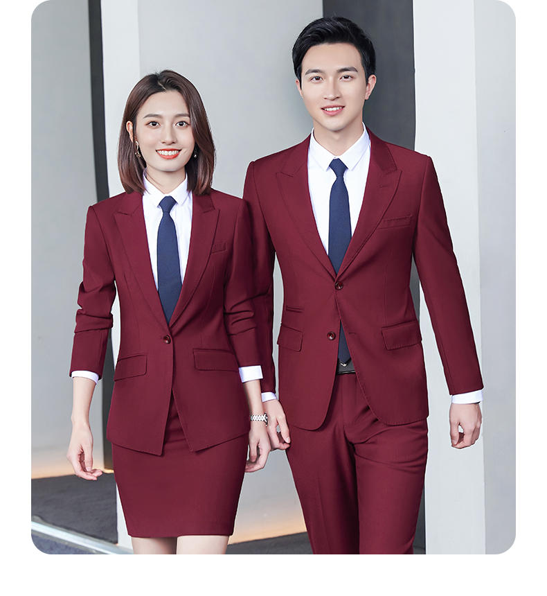 New E-3/Single Button Suit/Imitation Wool/High End Beaded Suit Slim Fit Version