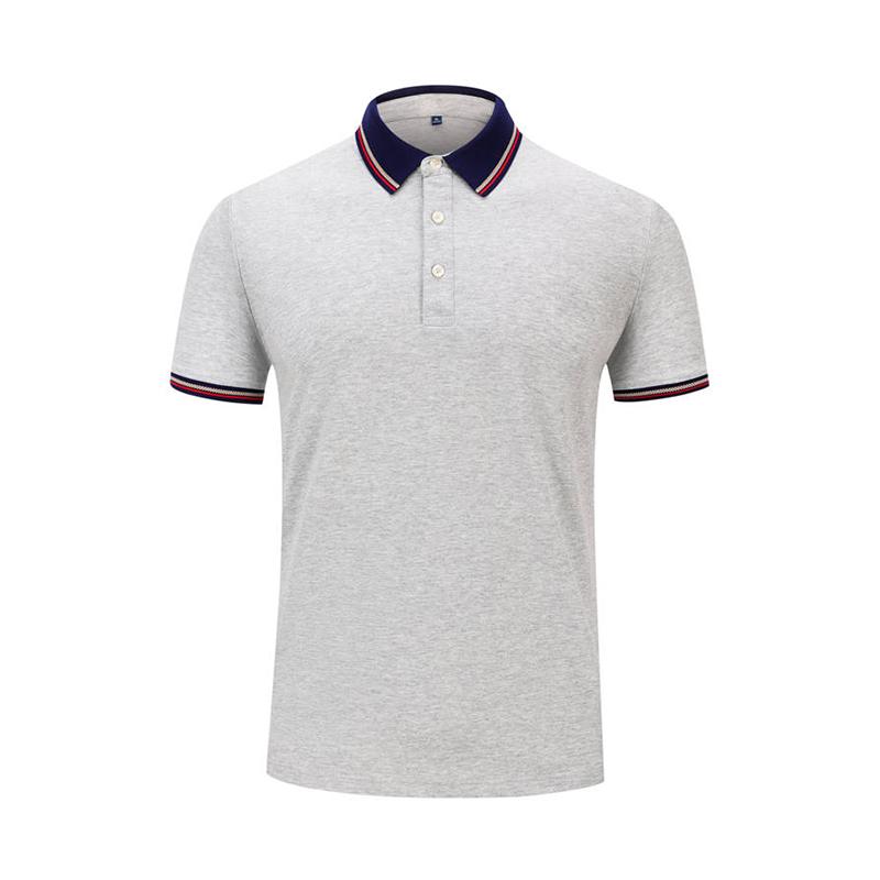 F2382 # Simple Business Polo Short Sleeve Collar