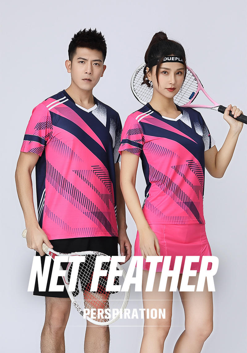 1835 # Net Feather Series - Top T-shirt Short Sleeve Round Neck