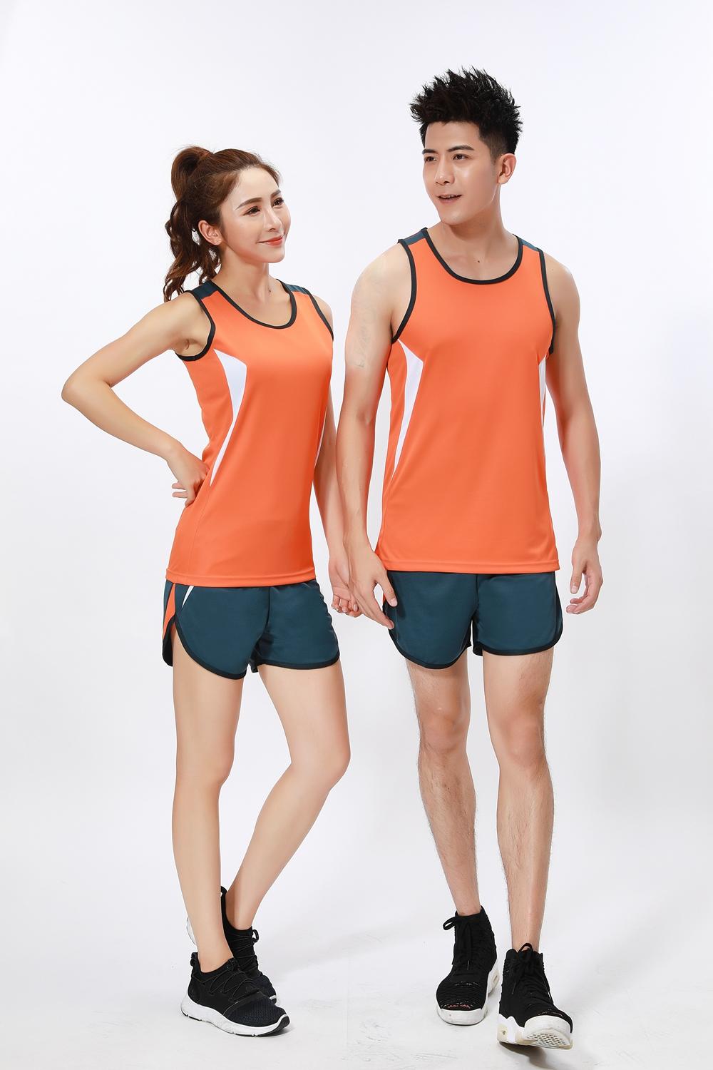 Men A3058 # Track And Field Uniform Men's Slimming