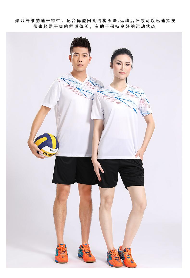 Y2021- Sleeved Mesh Feather Single Top Volleyball Suit