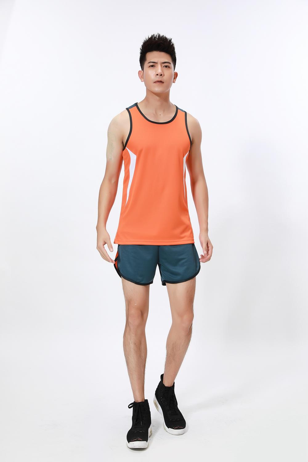 Men A3058 # Track And Field Uniform Men's Slimming