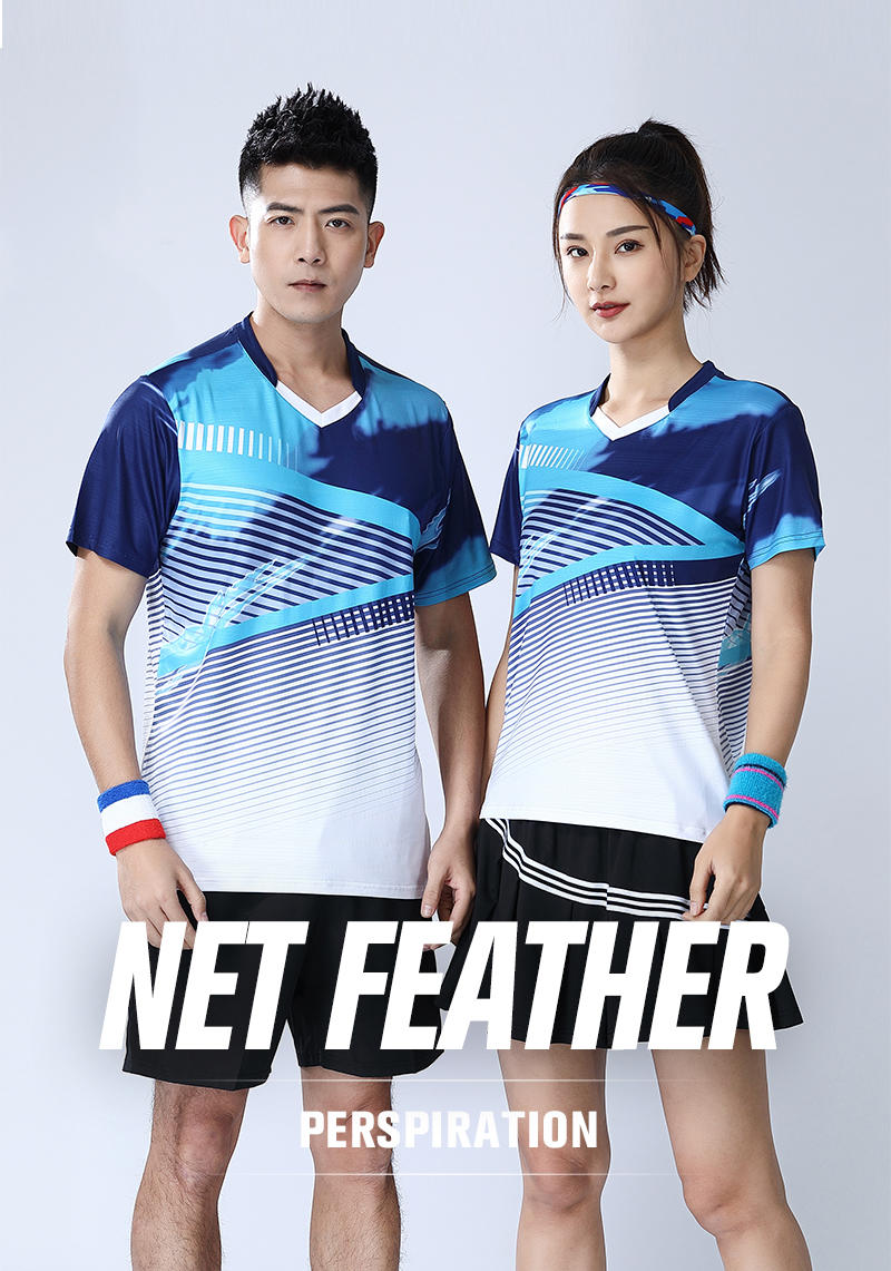 1850 # Net Feather Series - Top T-shirt Short Sleeve V-neck