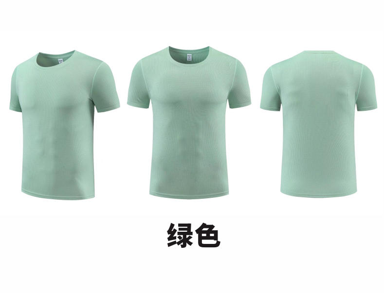 T103 # Casual Running T-shirt Short Sleeve Round Neck