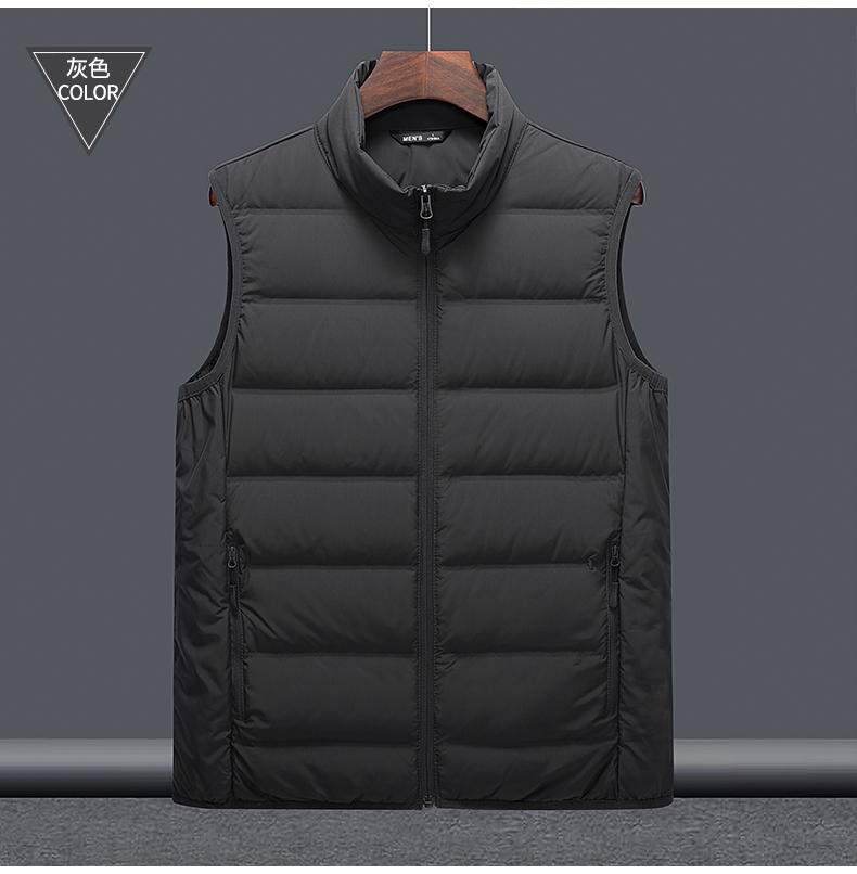 F6806 Couple Autumn And Winter Warm Down Vest Single-layer