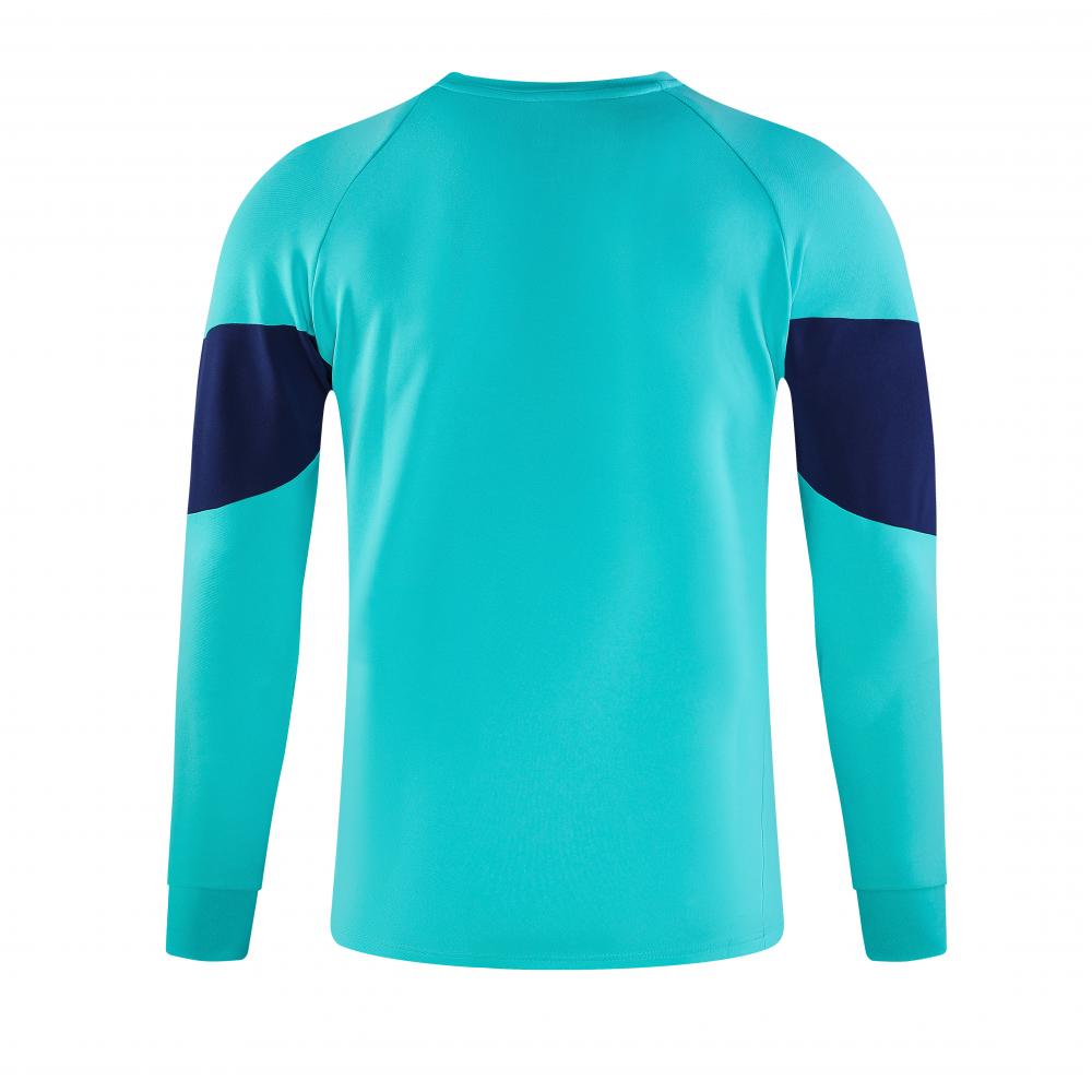 M9010 # Sports Round Neck Long Sleeved Sweatshirt Long Sleeved Round Neck