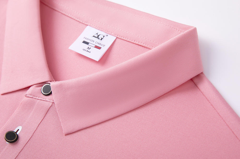 G1 # 190g 40pcs Ice Cool Silk Cotton Solid Color Seamless Second Grade Collar Polo Short Sleeve Collar