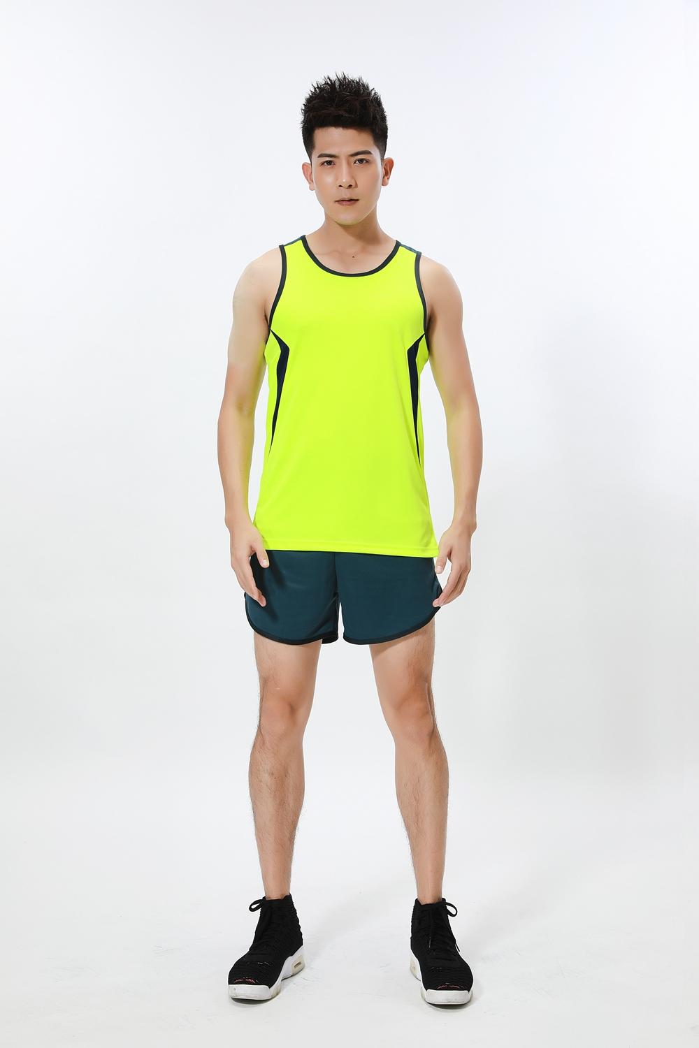 Men A3058 # Track And Field Uniform Men's Slimming