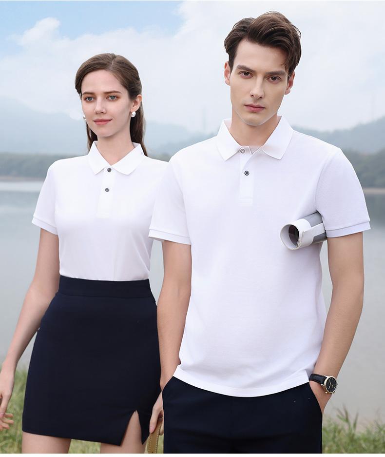 50169 # Casual Business Polo Shirt Polo Short Sleeve Collar