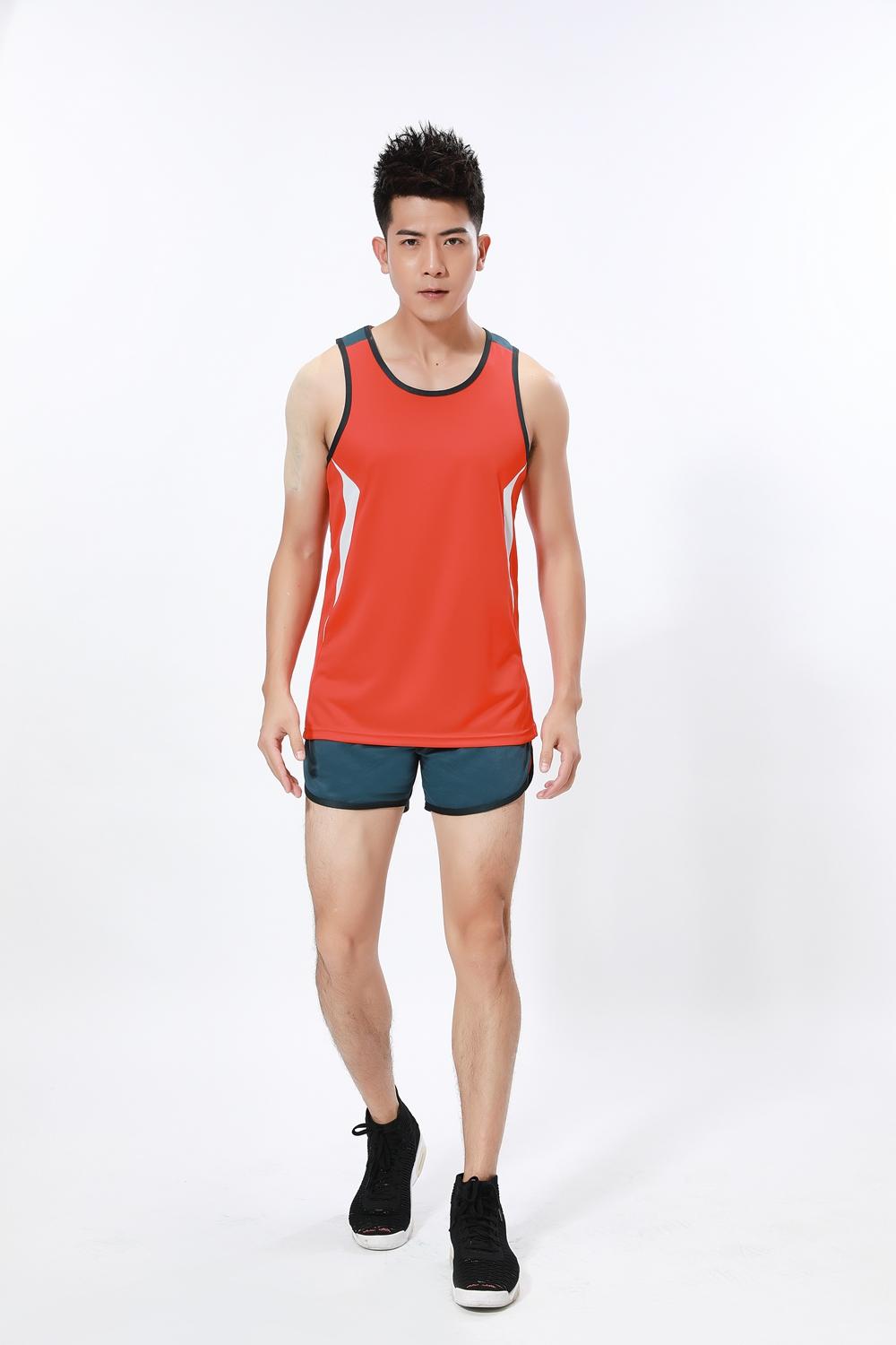 Men A3058 # Track And Field Uniform Men's Slimming