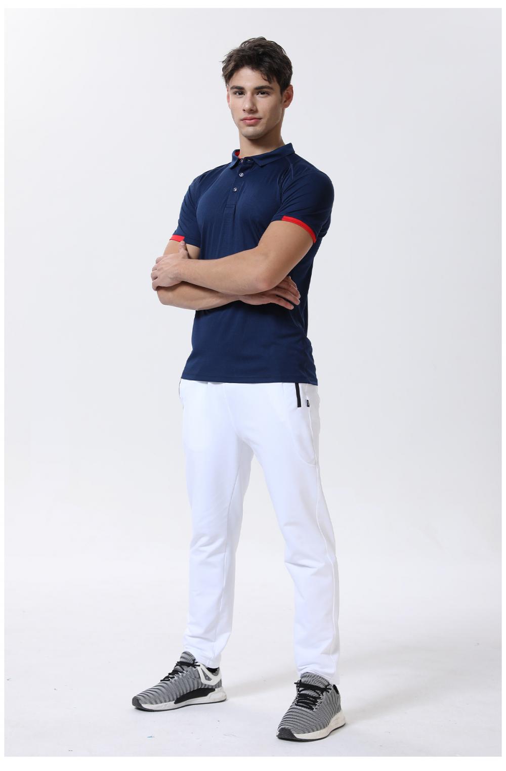 S219 # Short Sleeved Polo Shirt Polo Short Sleeved Collar