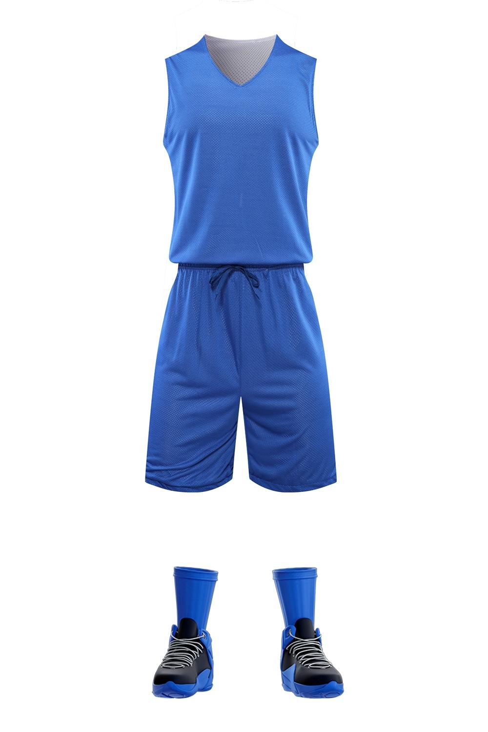 A915 # Double Sided Basketball Suit, Worn On Both Sides