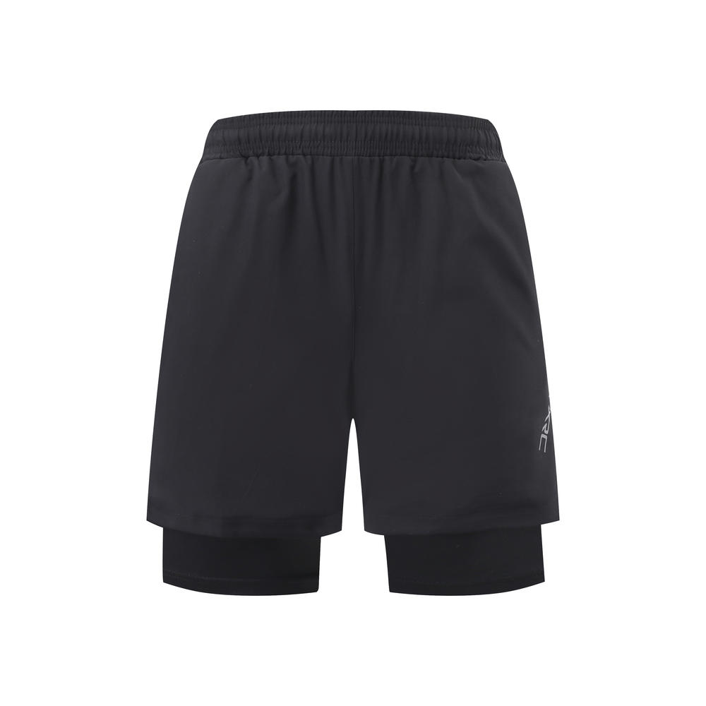 A6013- Double Layer Shorts, Running Pants, Swimming Pants, Three Part Pants For Men