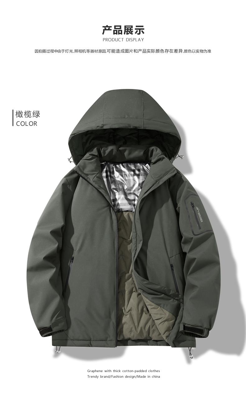 F3588 Thick Autumn And Winter Jacket