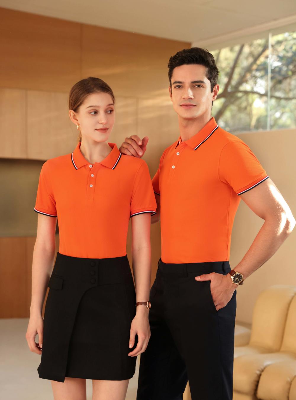 8518 Polo Short Sleeved Lapel