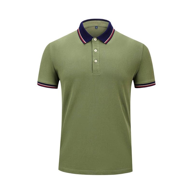 F2382 # Simple Business Polo Short Sleeve Collar